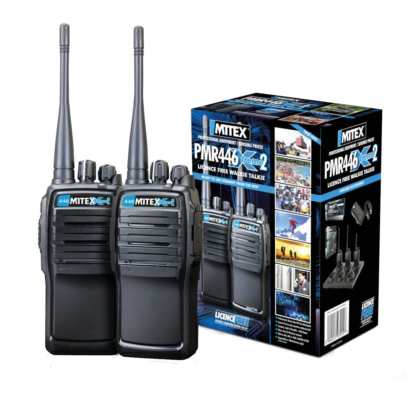 Mitex 446Xtreme License Free Two Way Radio