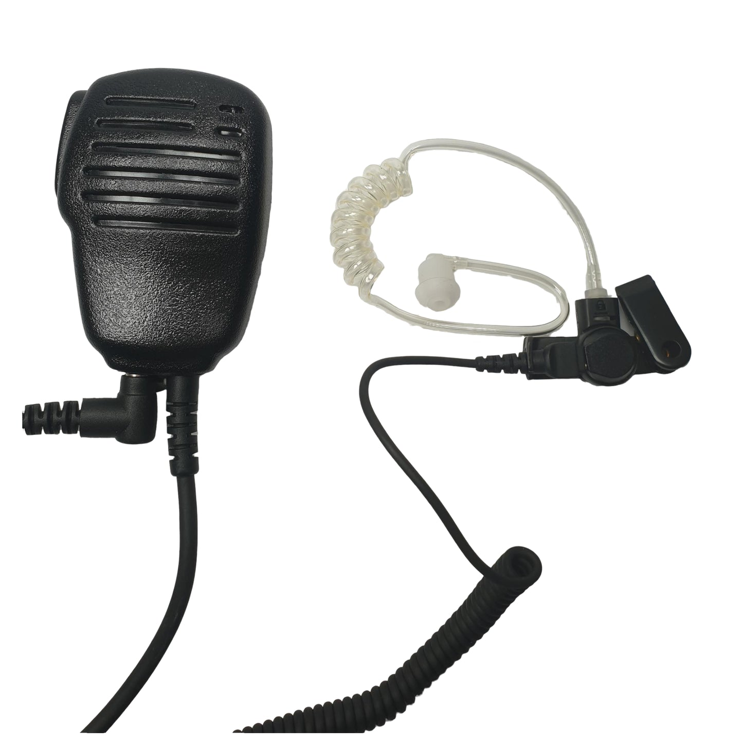 Mitex speaker mic with acoustic tube