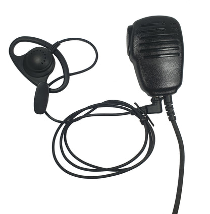 Mitex Speaker Mic with D shape earpeice