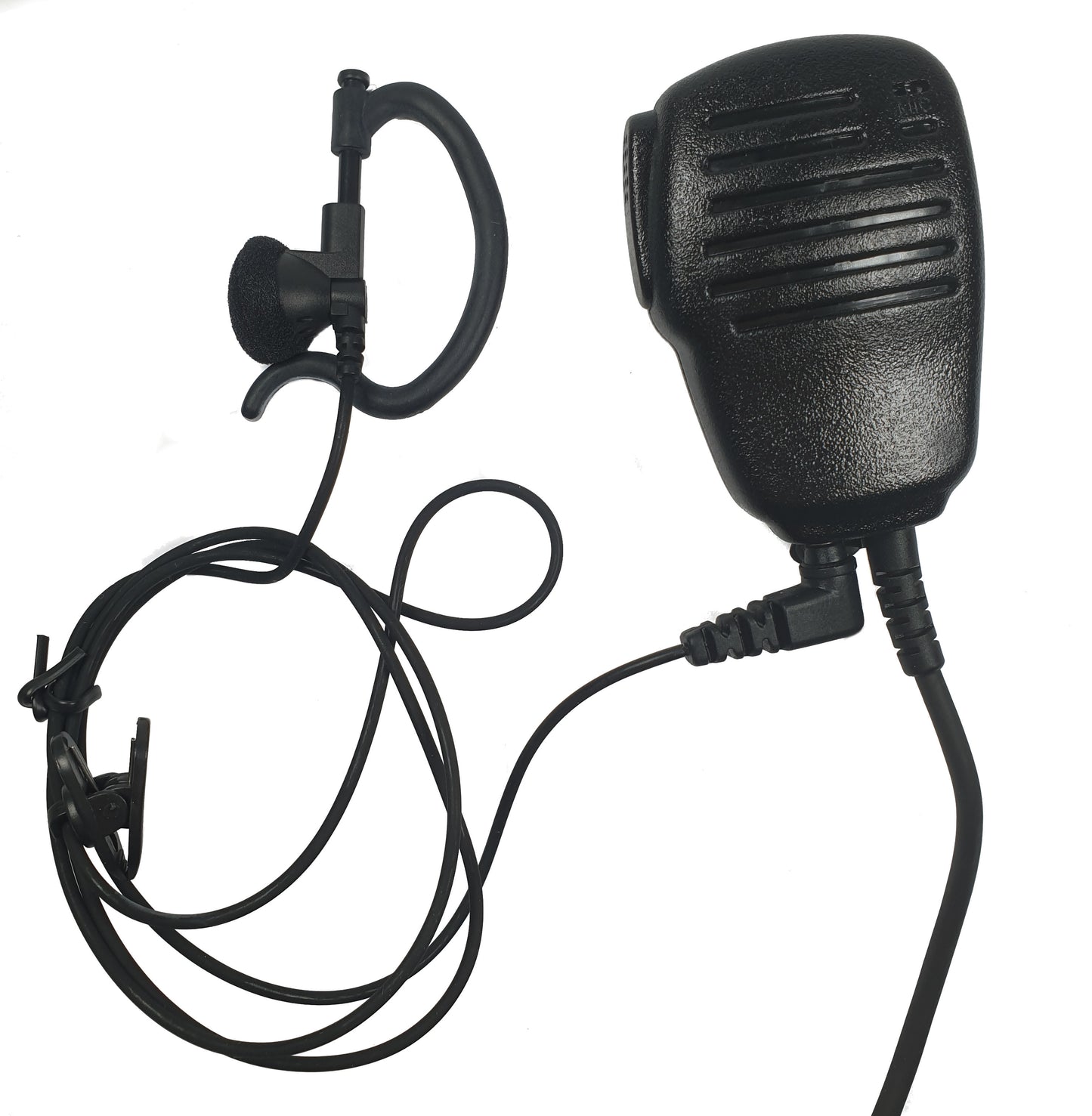 Mitex Speaker mic with G Shape earpiece